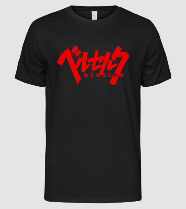 Berserk model negru pe tricou