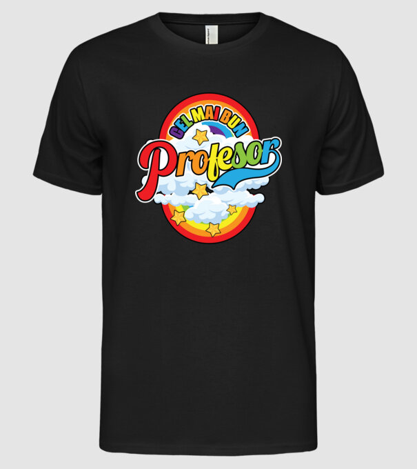 Cel mai bun Profesor model negru pe tricou