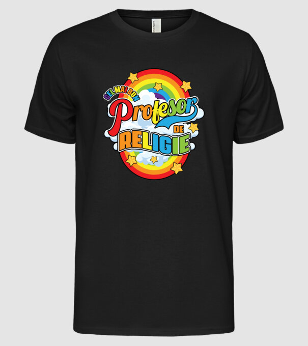 Cel mai bun religie D5291810 model negru pe tricou