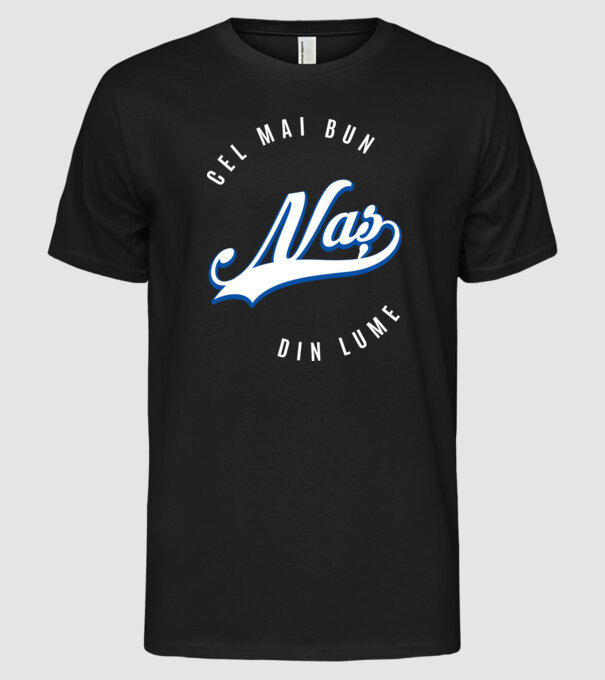 Cel mai bun NAȘ din lume model negru pe tricou