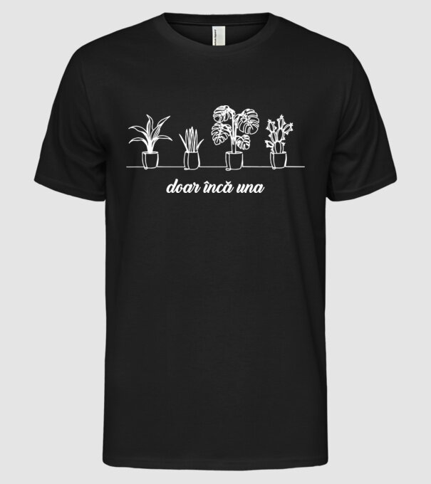 doar încă una  model negru pe tricou