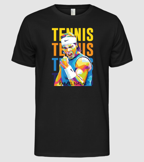 Nadal model negru pe tricou