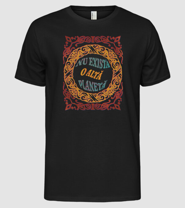 Nu există o altă planetă model negru pe tricou