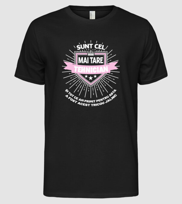 Sunt cel mai tare tehnician de unghii și tot ce am primit pentru asta a fost acest tricou jalnic model negru pe tricou
