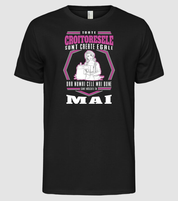 Toate croitoresele mai model negru pe tricou