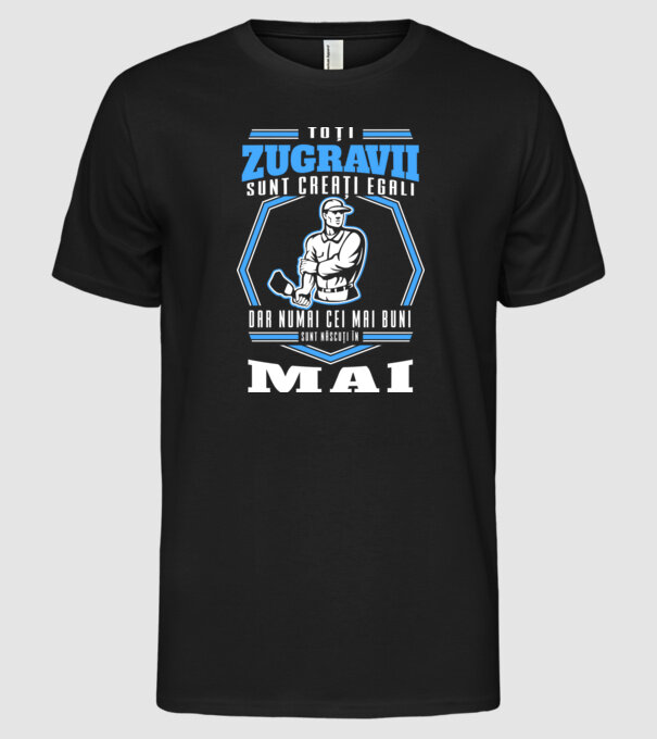 Toți zugravii sunt creați egali, dar numai cei mai buni sunt născuți în mai model negru pe tricou