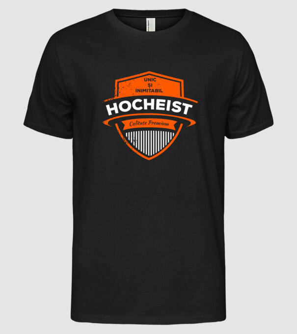 HOCHEIST unic și inimitabil calitate premium model negru pe tricou