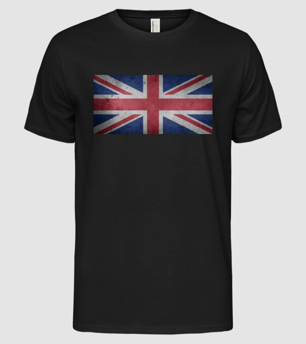 UNITED KINGDOM model negru pe tricou
