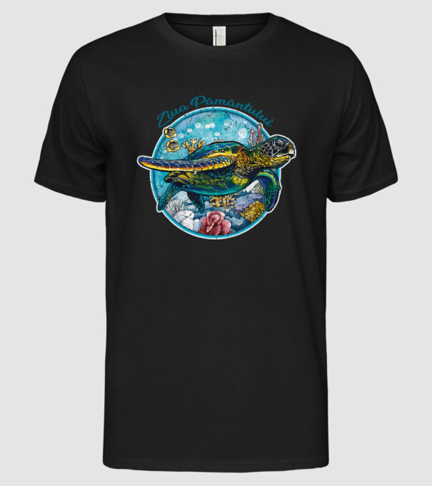 Ziua Pământului model negru pe tricou