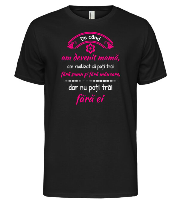  model  pe tricou