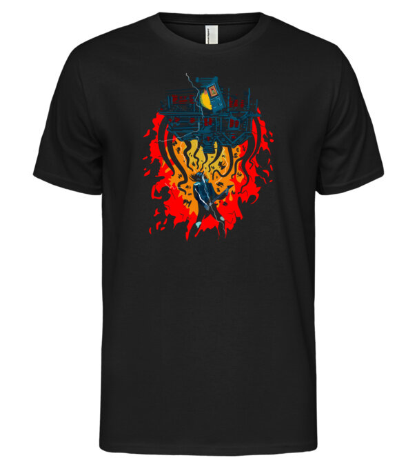  model  pe tricou