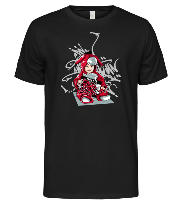  model  pe tricou