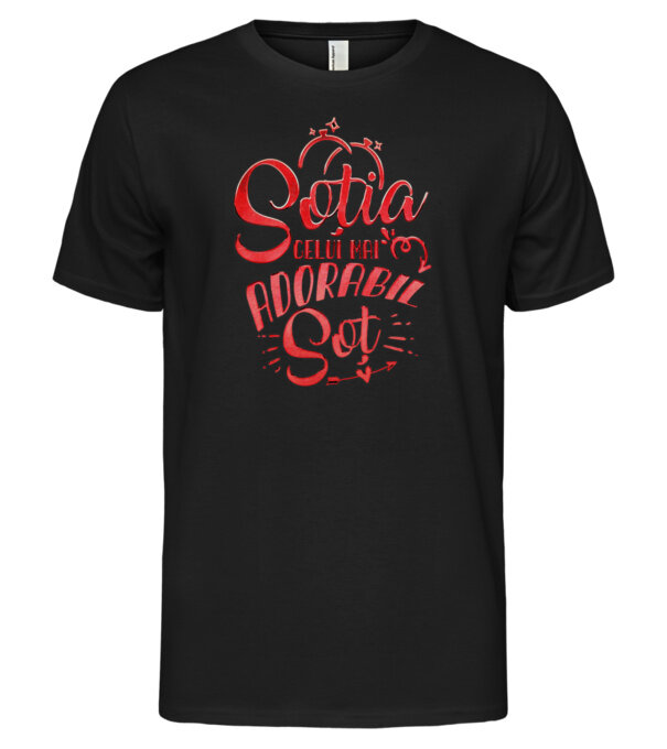  model  pe tricou