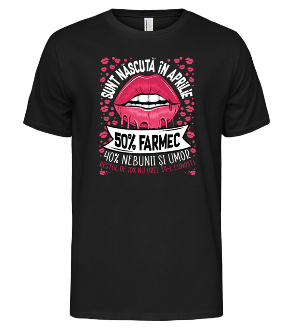  model  pe tricou