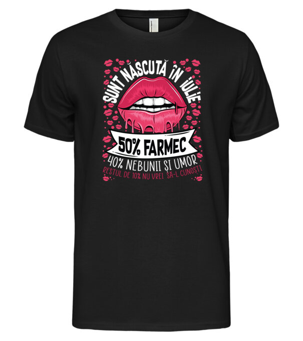  model  pe tricou