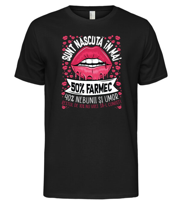  model  pe tricou