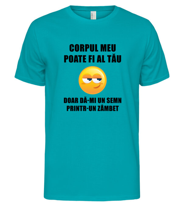  model  pe tricou