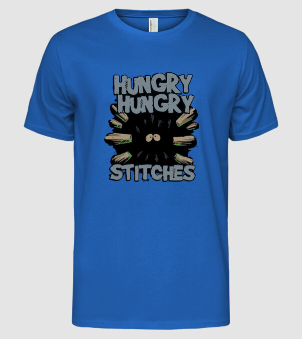 Heroes of the Storm - Stitches model albastru regal pe tricou