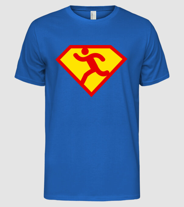 Supersportiv ATLET model albastru regal pe tricou