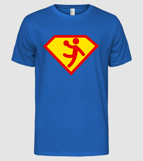 Supersportiv HANDBALIST model albastru regal pe tricou