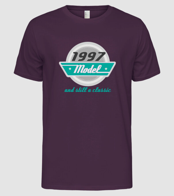 Model and still a classic - 1997 model mov pe tricou