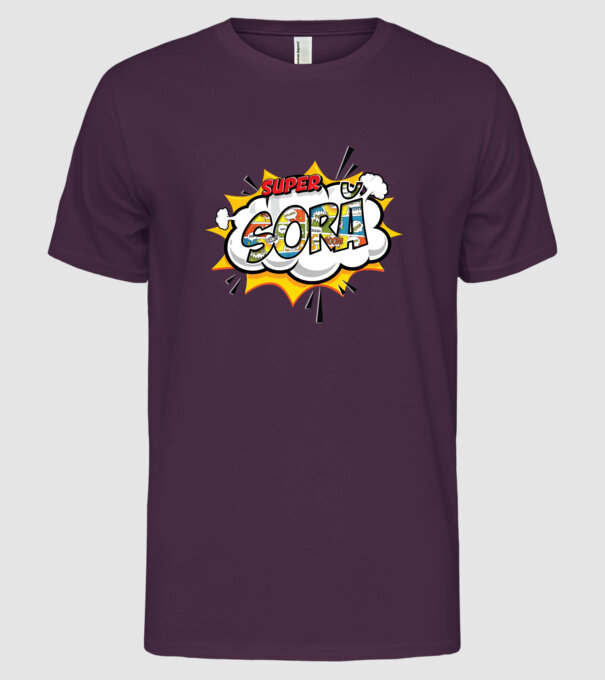 Super Soră model mov pe tricou