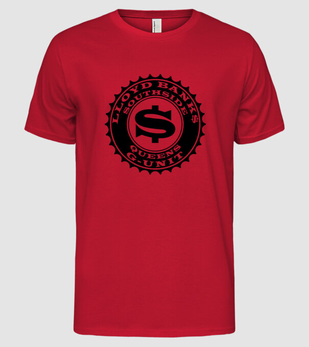 lloyd banks south side model roșu pe tricou