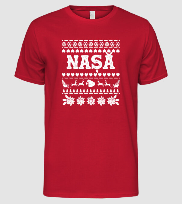 Nașă model roșu pe tricou