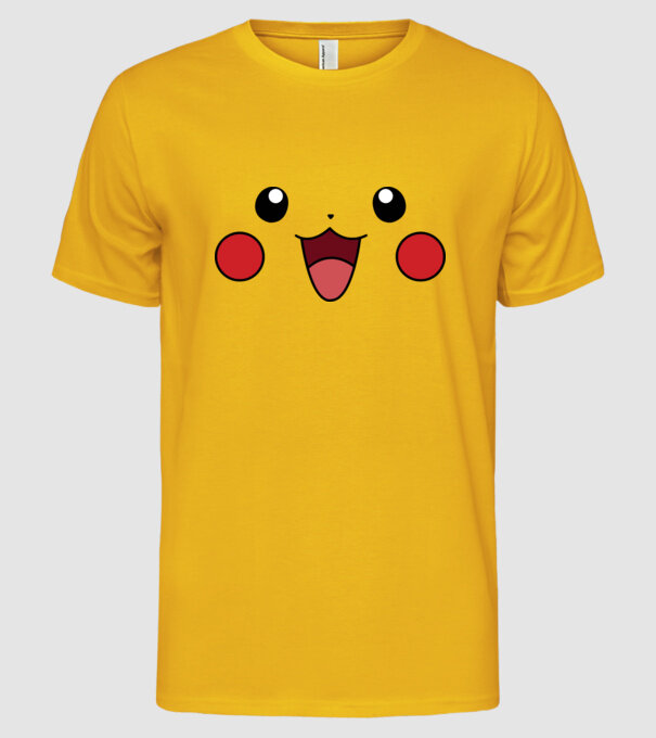 Pikachu model galben pe tricou