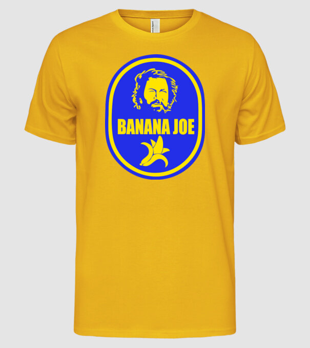 Banana Joe model galben pe tricou