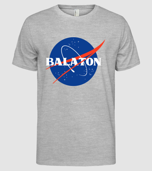 Nasa Balaton model gri pe tricou
