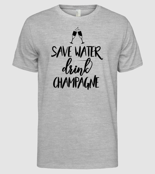 Bea șampanie model gri pe tricou