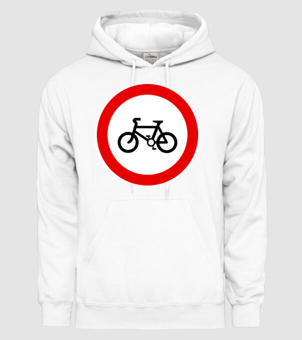 Pistă pentru Biciclete model alb pe tricou