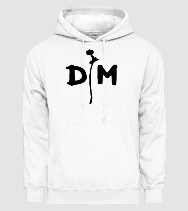 Depeche Mode model alb pe tricou