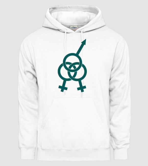 plăcere dublă model alb pe tricou