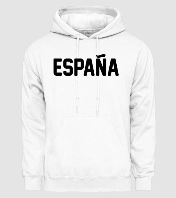 Espana model alb pe tricou