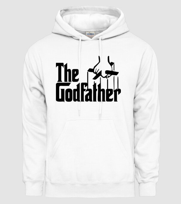 Godfather model alb pe tricou