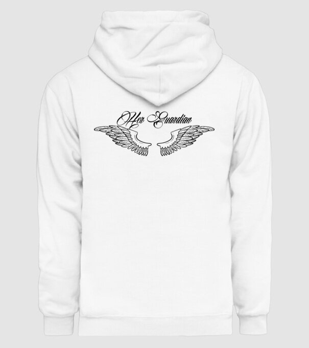 Her Guardian 2 model alb pe tricou