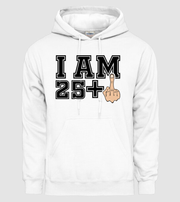 Funny Birthday I am 26 model alb pe tricou