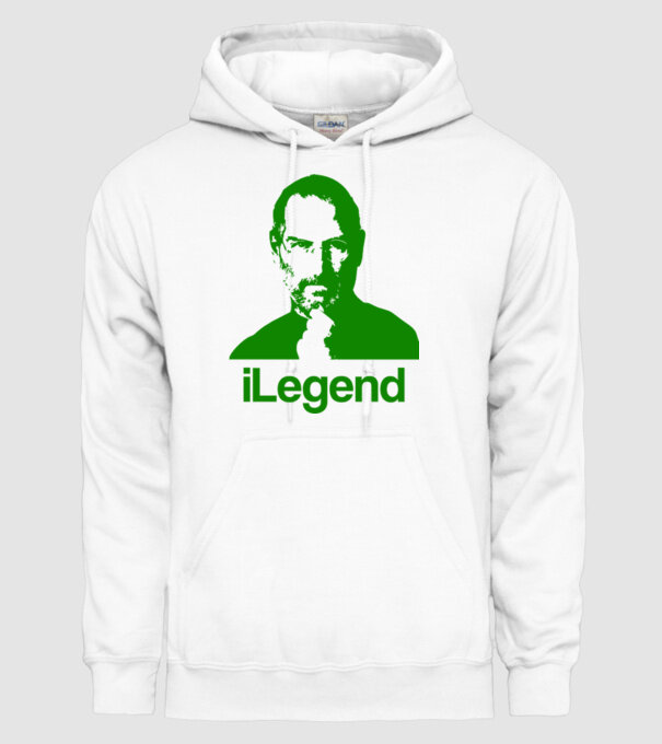 iLegend Steve Jobs model alb pe tricou