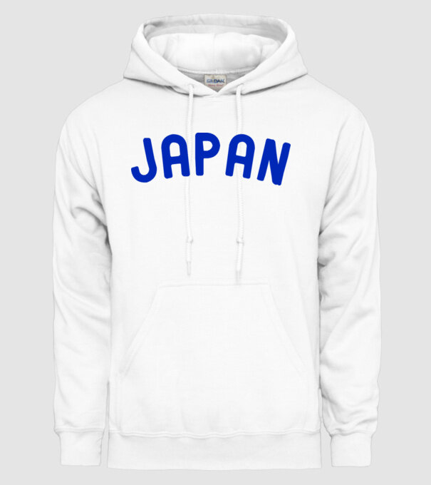 Japan model alb pe tricou