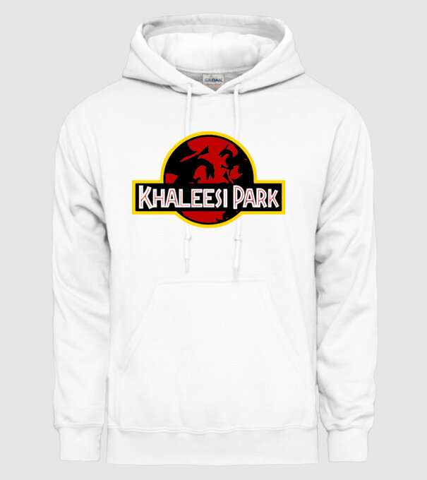 Khaleesi Park model alb pe tricou