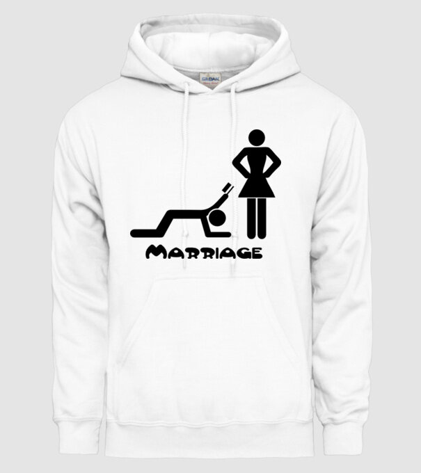 marriage model alb pe tricou