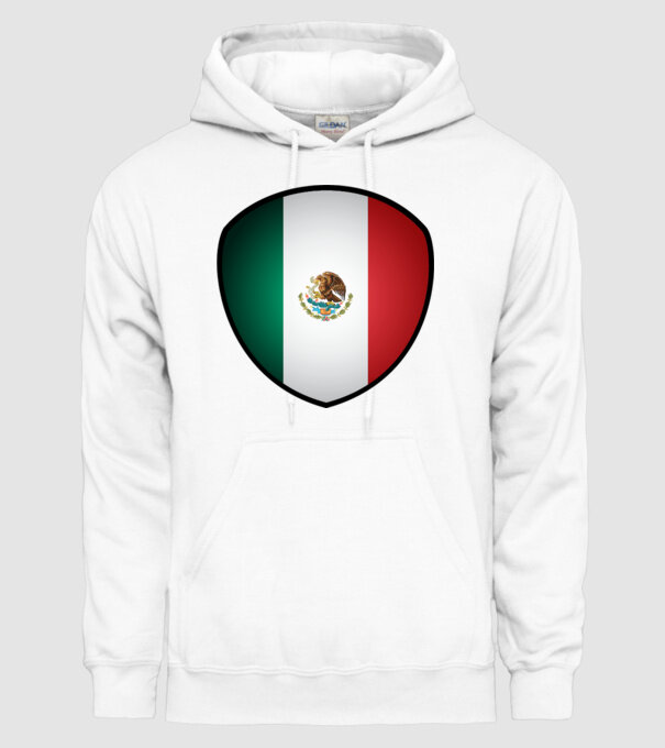 MEX-jabulani-flag model alb pe tricou