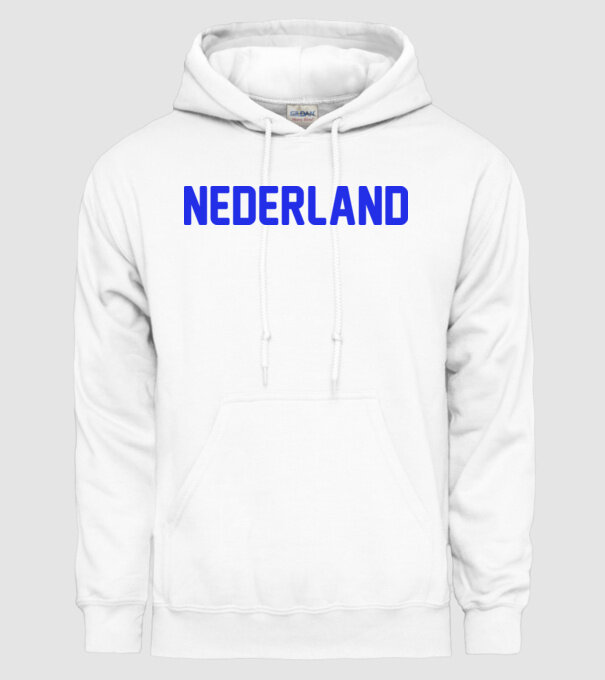 Nederland model alb pe tricou