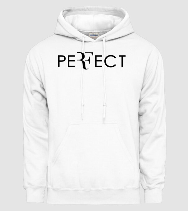 Perfect Federer model alb pe tricou