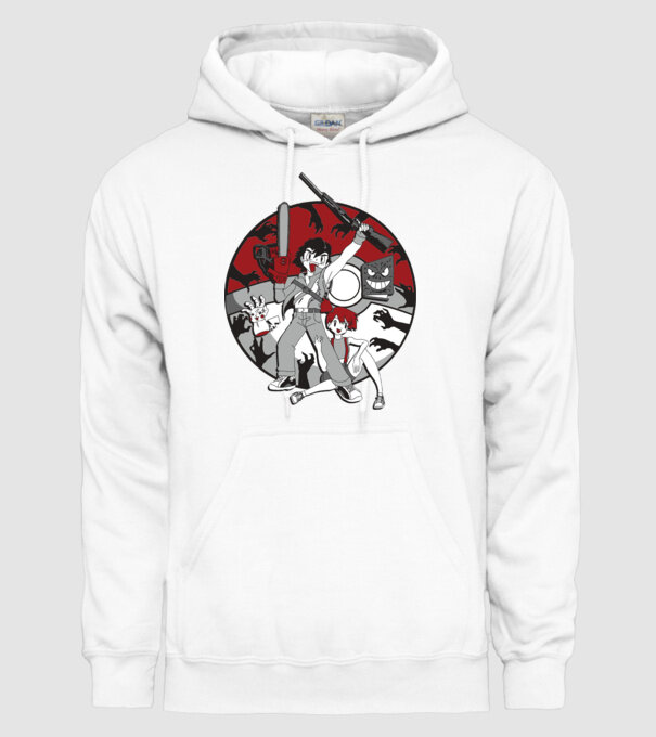 pokemon survive maki model alb pe tricou