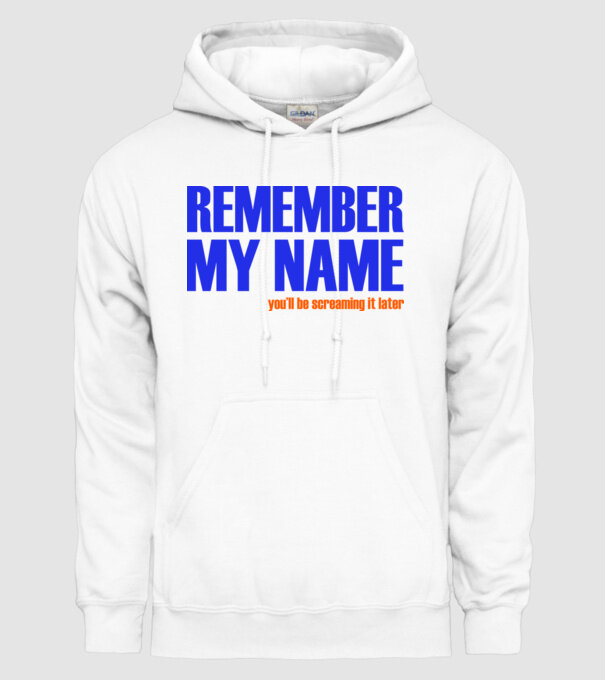 Remember My Name model alb pe tricou