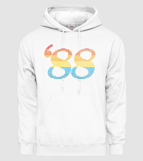 Retro Birthday 1988 model alb pe tricou