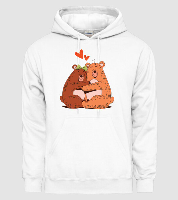 URȘI ÎNDRĂGOSTIȚI 3 model alb pe tricou